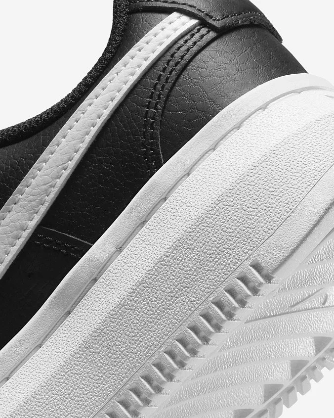 Кроссовки женские Nike Court Vision Alta Leather Black/White