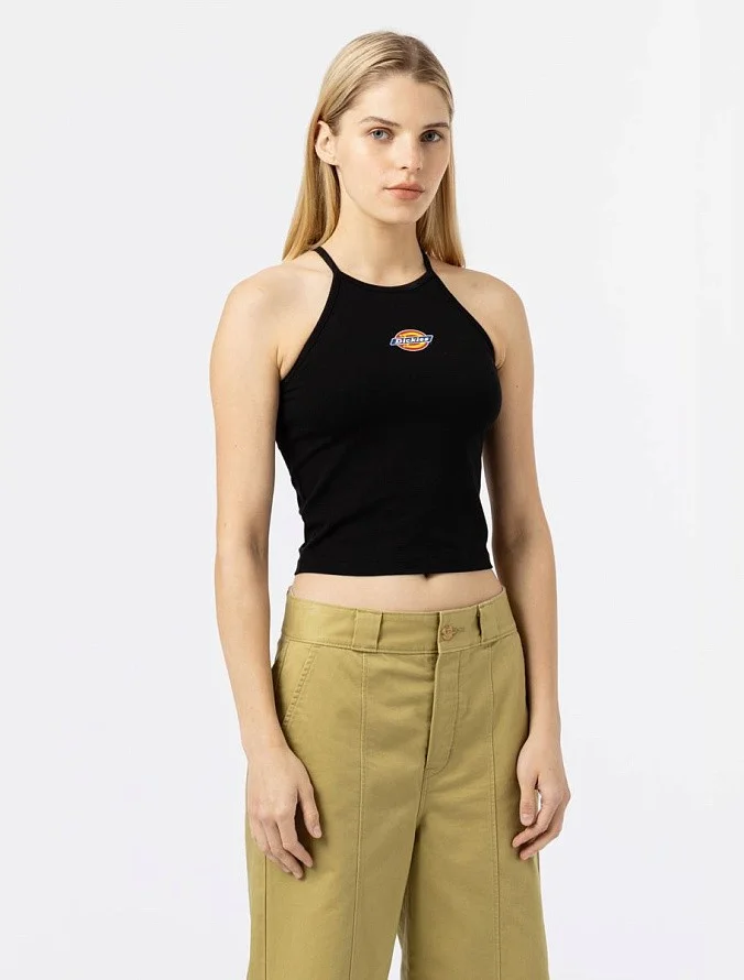Топ женский Dickies Chain Lake Vest Tank Black