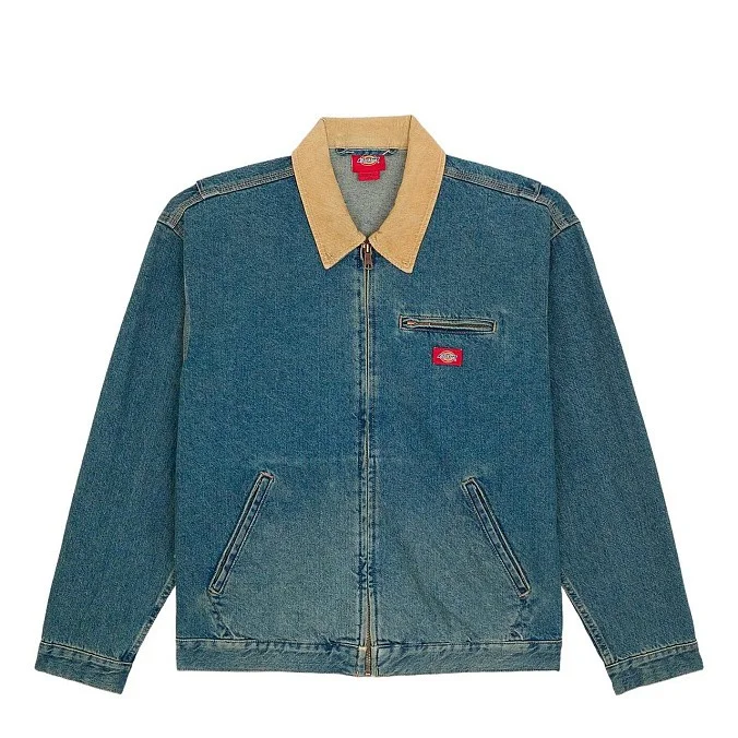 Куртка Dickies Denim Painter Jacket Khaki Tinted Blue