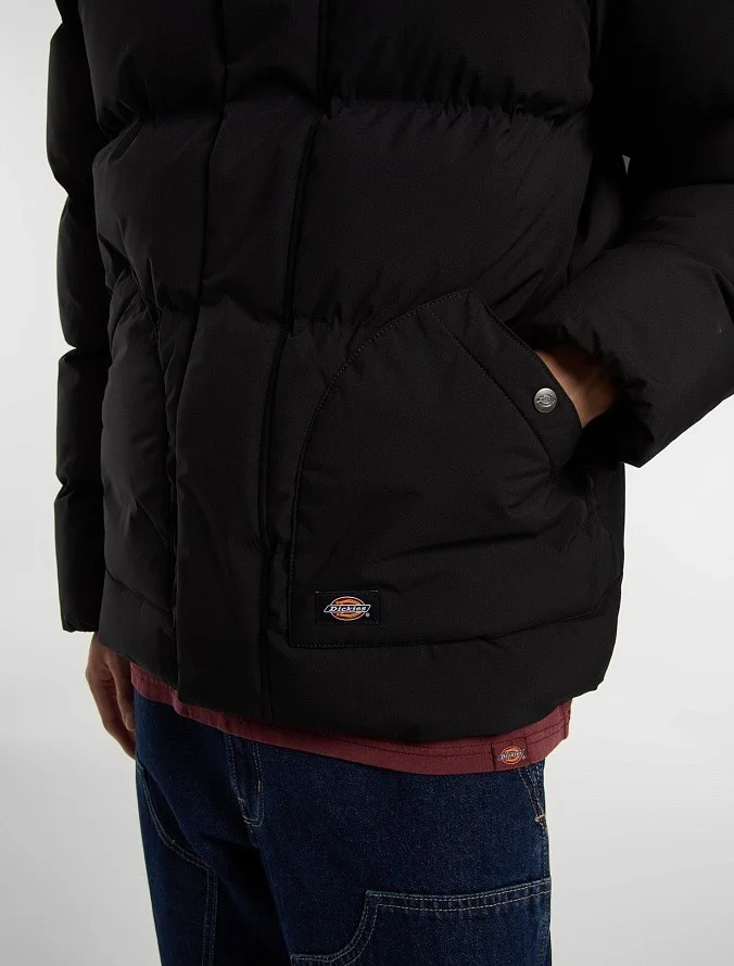 Куртка Dickies Eagleville Hooded Puffer Black