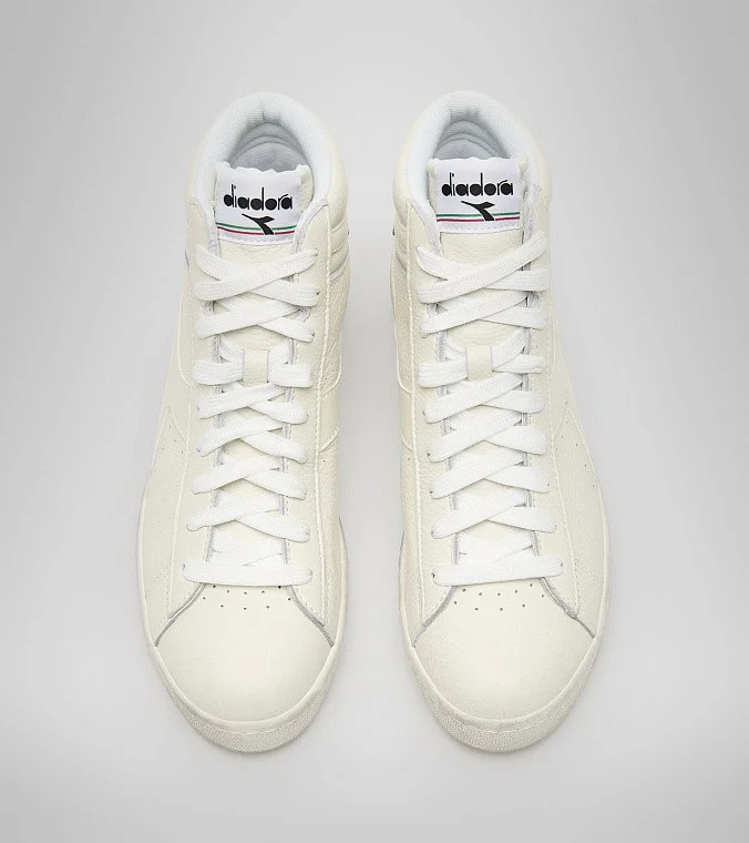 Кроссовки Diadora Game L High Waxed White / White / White