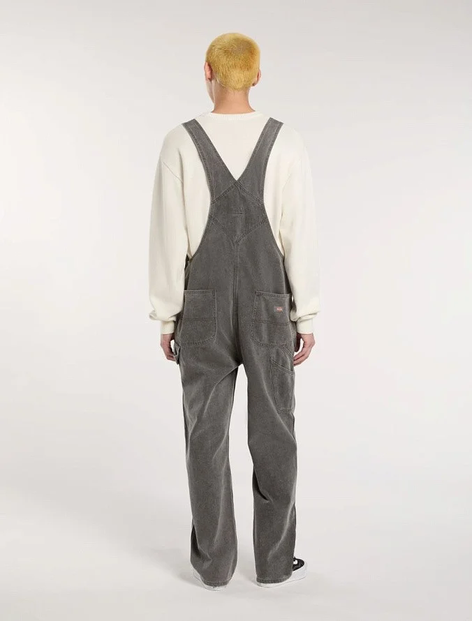 Комбинезон Dickies Classic Denim Bib Grey Wash Tinted