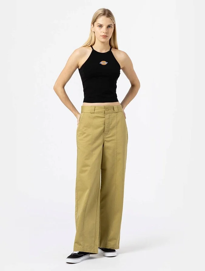 Топ женский Dickies Chain Lake Vest Tank Black