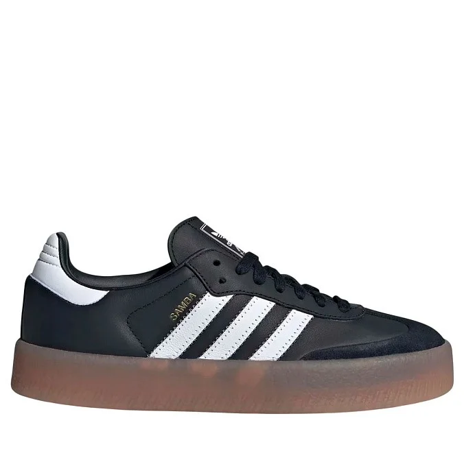 Кроссовки женские adidas Originals Sambae Core Black/Cloud White/Gold Metallic
