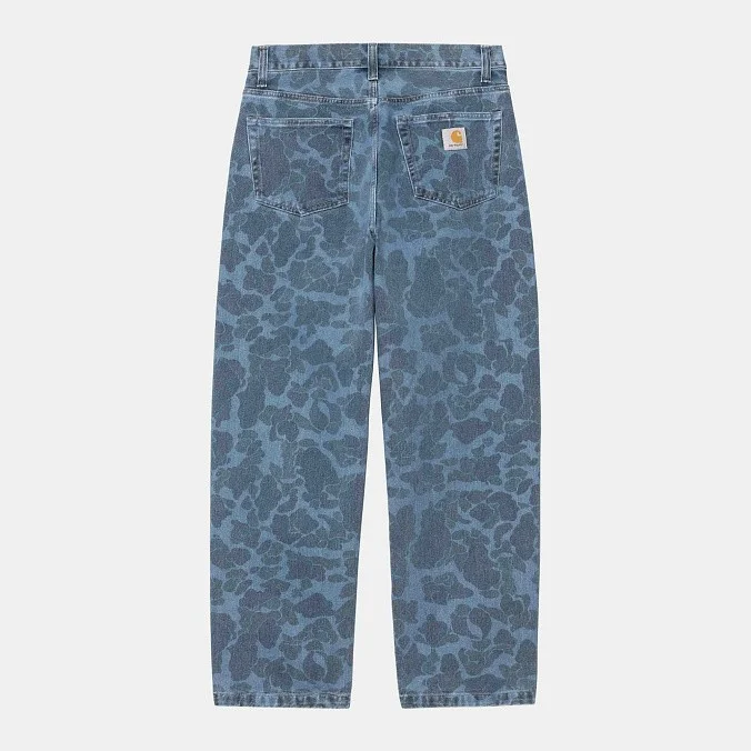 Мужские джинсы Carhartt WIP Duck Landon Pant Camo Duck Blue (bleached)