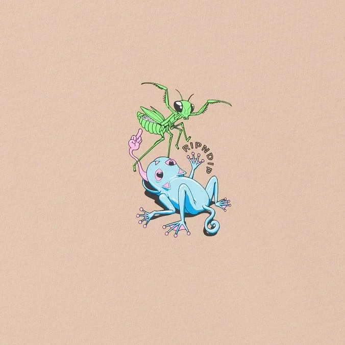 Футболка RIPNDIP Take A Lick Tee Almond