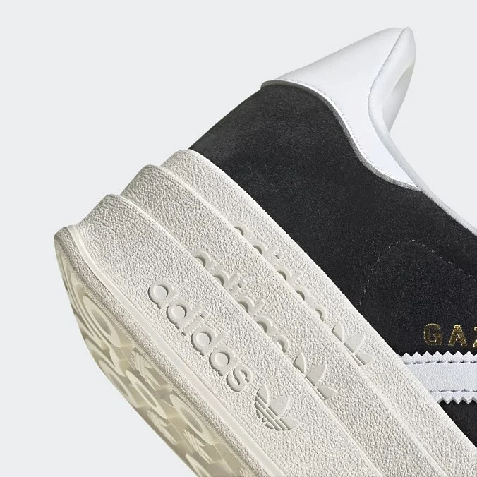 Кроссовки женские adidas Originals Gazelle Bold Core Black/Cloud White/Core White