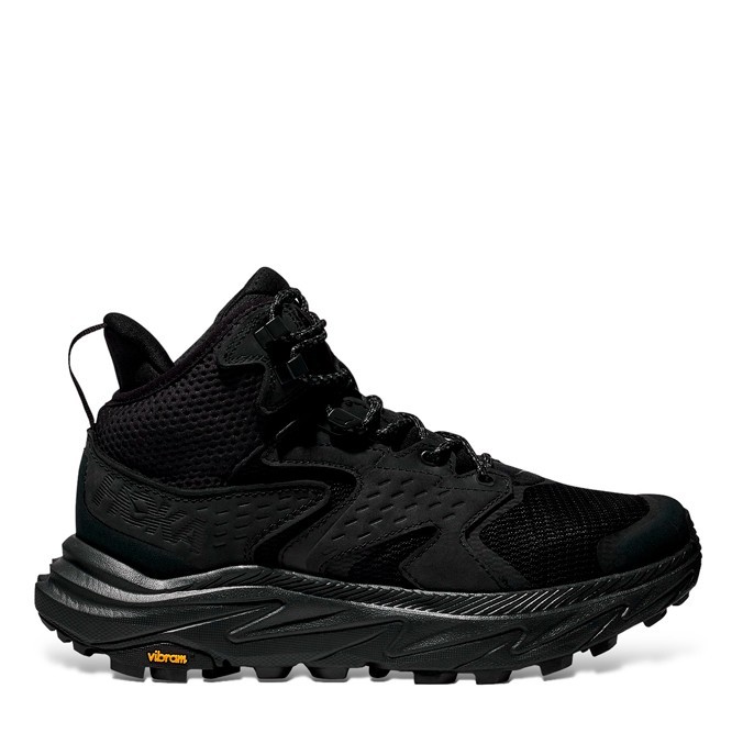 Ботинки мужские Hoka One One Anacapa 2 Mid GTX Black/Black
