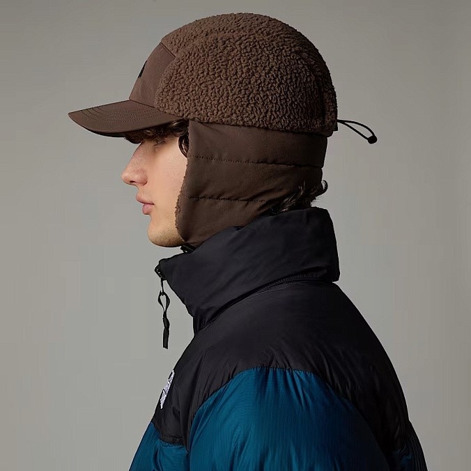 Шапка ушанка The North Face Cragmont Fleece Trapperhut Smokey Brown