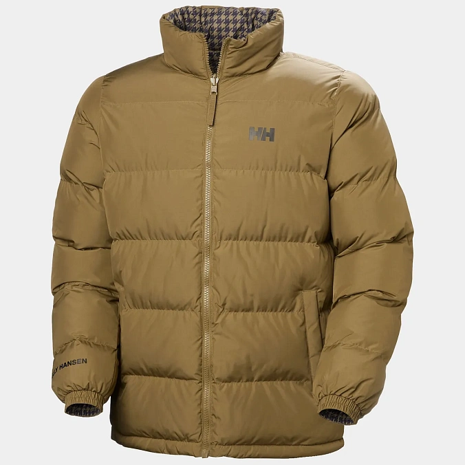 Мужская куртка двусторонняя Helly Hansen YU 23 Reversible Puffer Sepia