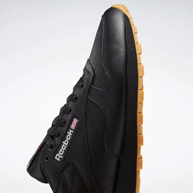Кроссовки Reebok Classic Leather Black/Gumsole