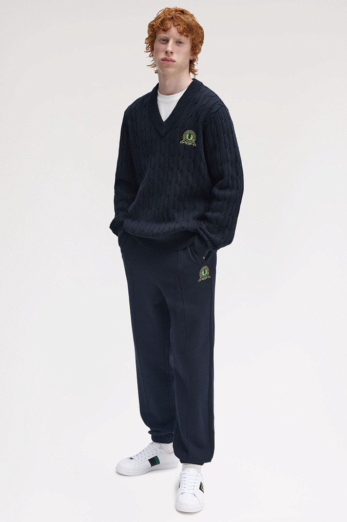 Свитер Fred Perry Tennis Badge Cable Knit Jumper