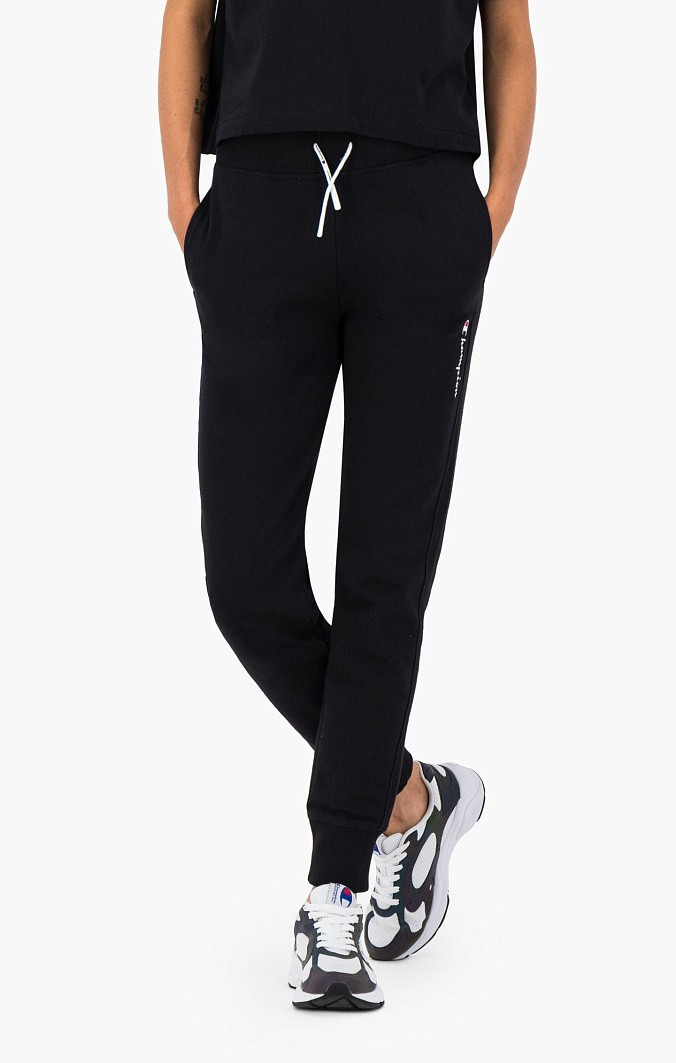 Штаны женские Champion Satin Stitch Script Logo Fleece Joggers