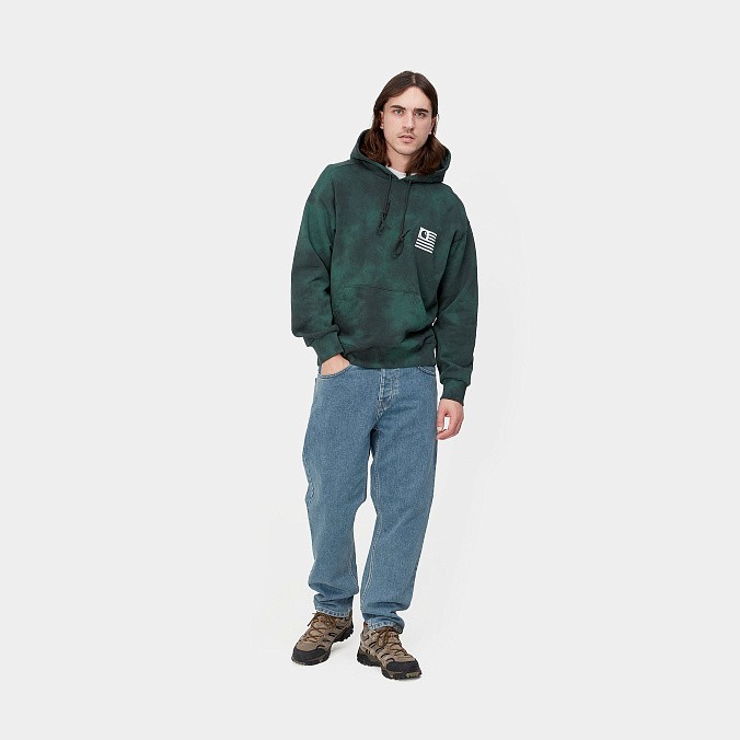 Мужские джинсы Carhartt WIP Newel Pant Blue (stone bleached)
