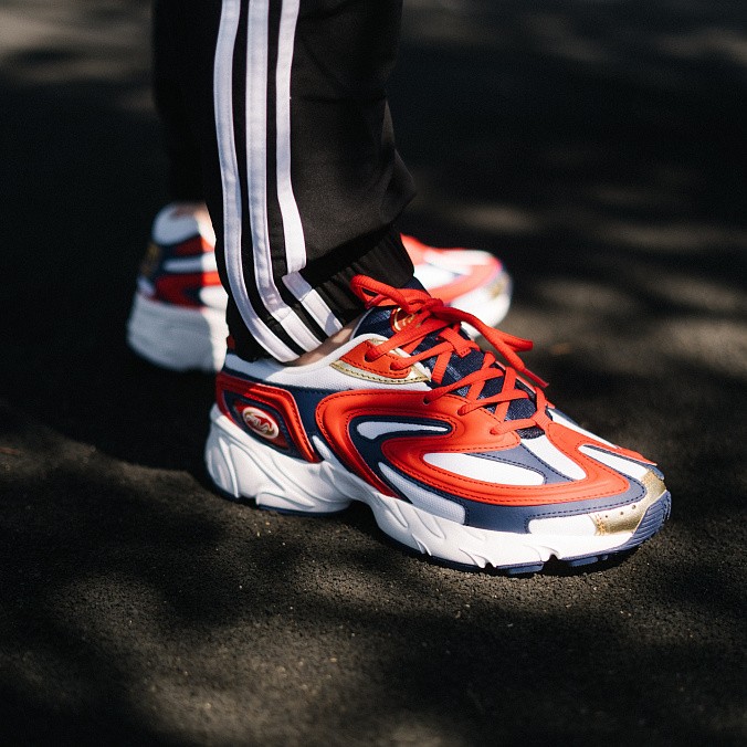 Кроссовки мужские FILA Creator Fiery Red/White/Estate Blue