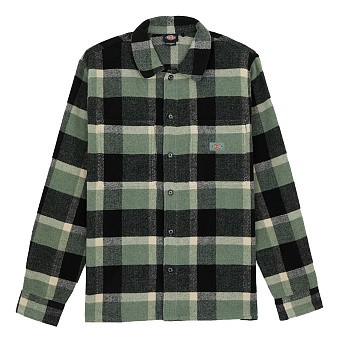 Рубашка Dickies Plaid Coaling Shirt Sea Spray