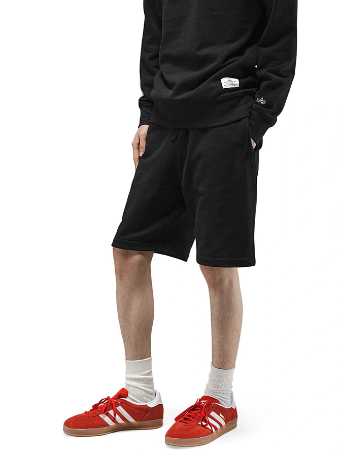 Шорты Alpha Industries Essential French Terry Short Black